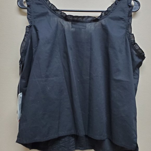 JONES NY BLACK BLOUSE - Picture 2 of 6